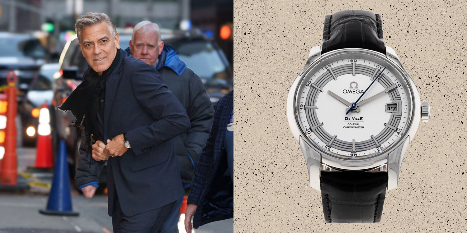 Renascimento dos Relógios Anos 2000: O Omega De Ville de George Clooney