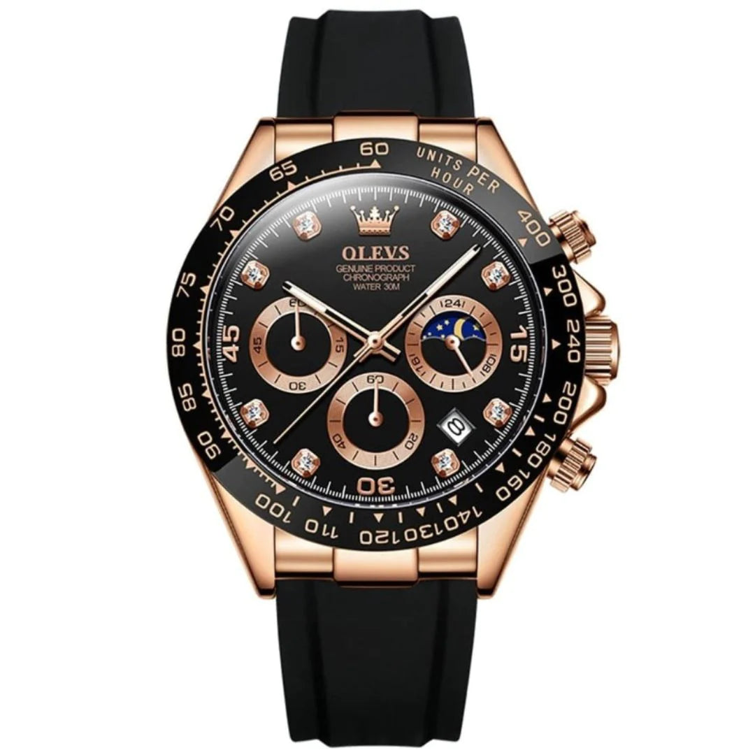 OLEVS Relógio Masculino Original Quartzo 2875 Racing - Estilo e Resistência