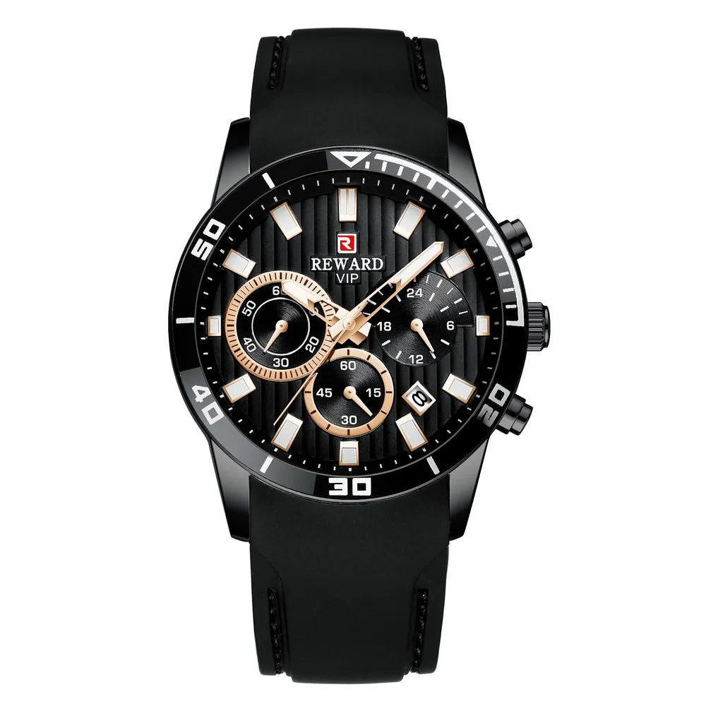 REWARD Relógio Masculino Quartzo RD83005M - Estilo Esportivo e Funcionalidade 44mm