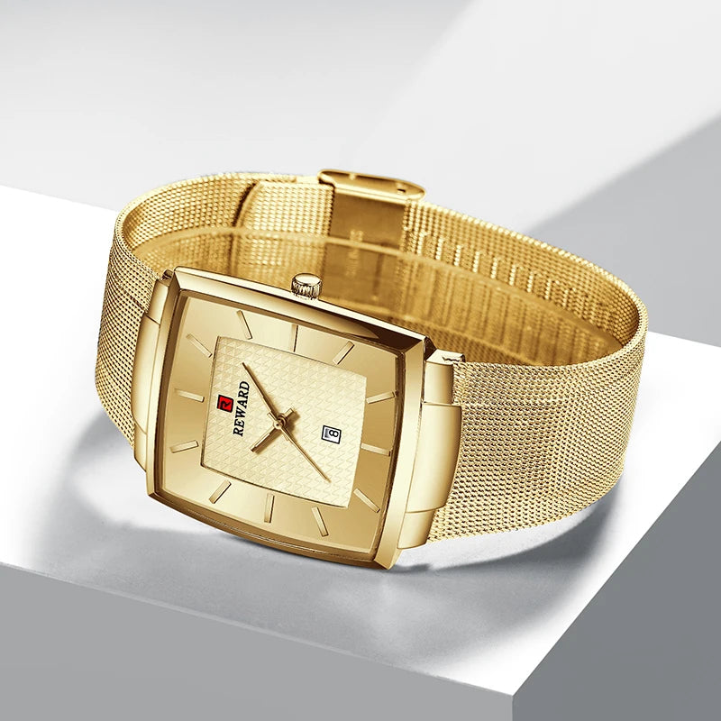 REWARD Relógio Masculino Quartzo RD62009M - Luxo e Sofisticação 48mm