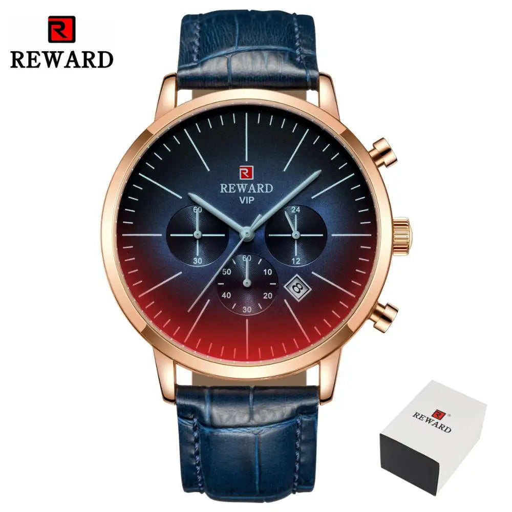 REWARD Relógio Masculino Quartzo RD83001M - Estilo Esportivo e Moderno 45mm