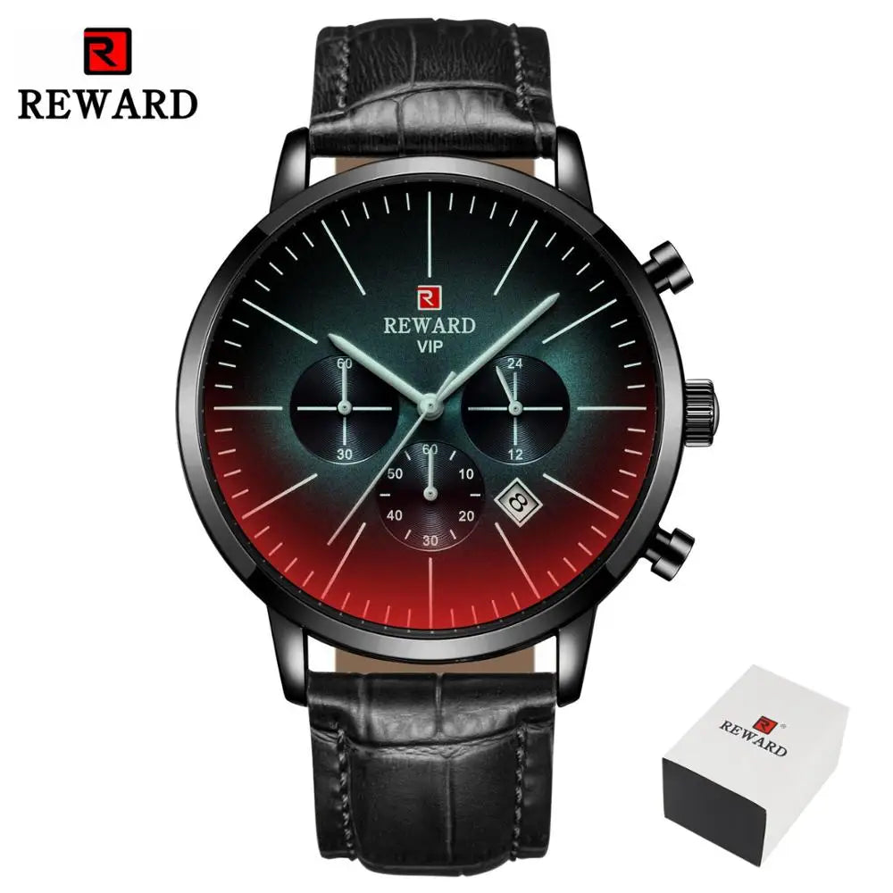 REWARD Relógio Masculino Quartzo RD83001M - Estilo Esportivo e Moderno 45mm