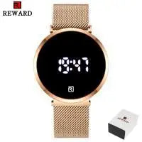 REWARD Relógio Digital Masculino RD52002M - Estilo e Tecnologia 42mm
