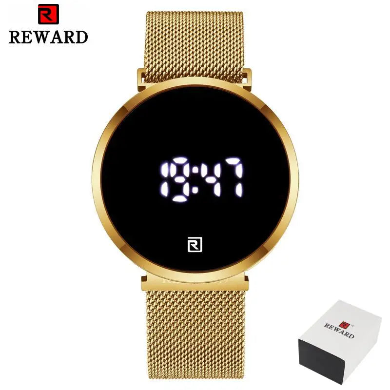 REWARD Relógio Digital Masculino RD52002M - Estilo e Tecnologia 42mm