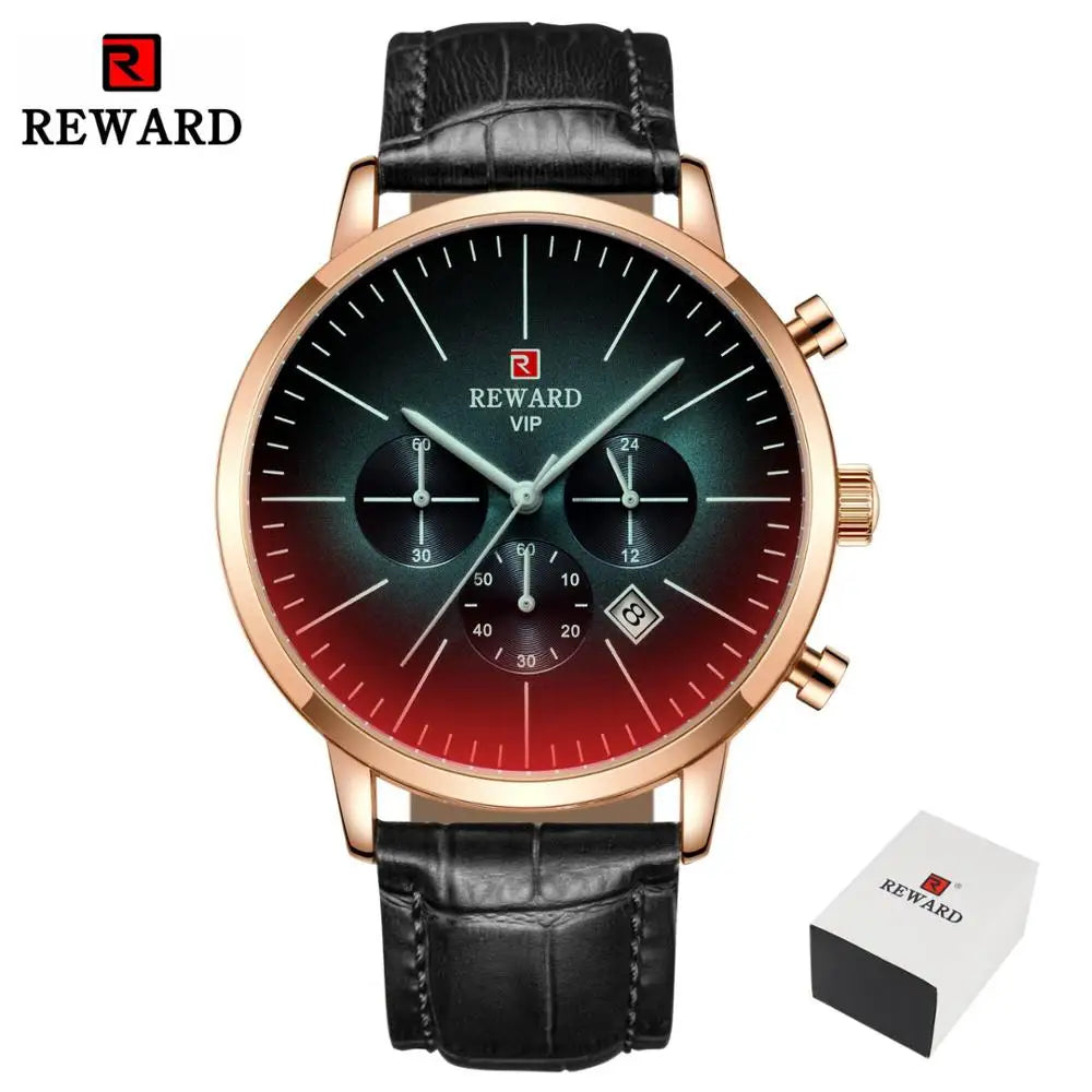 REWARD Relógio Masculino Quartzo RD83001M - Estilo Esportivo e Moderno 45mm