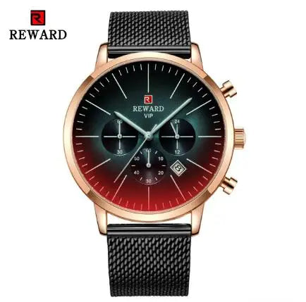 REWARD Relógio Masculino Quartzo RD82004M - Luxo e Funcionalidade 45mm