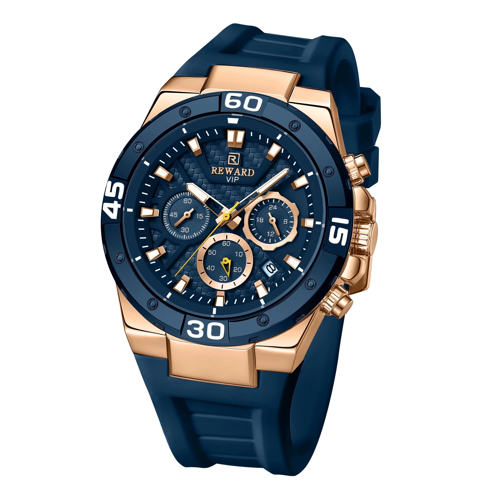 REWARD Relógio Masculino Quartzo RD83965M - Estilo Casual e Funcionalidade 34.5mm
