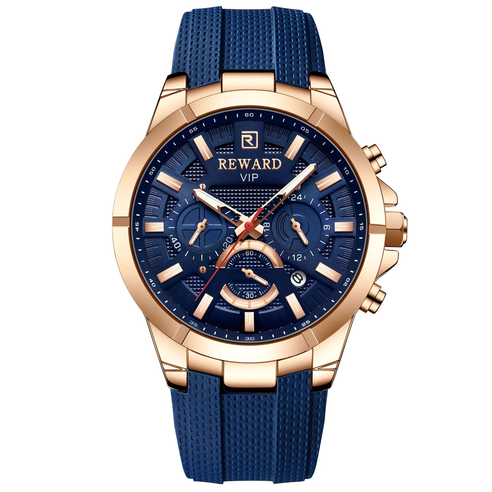 REWARD Relógio Masculino Quartzo RD831512M - Estilo Esportivo e Funcionalidade 45-49mm