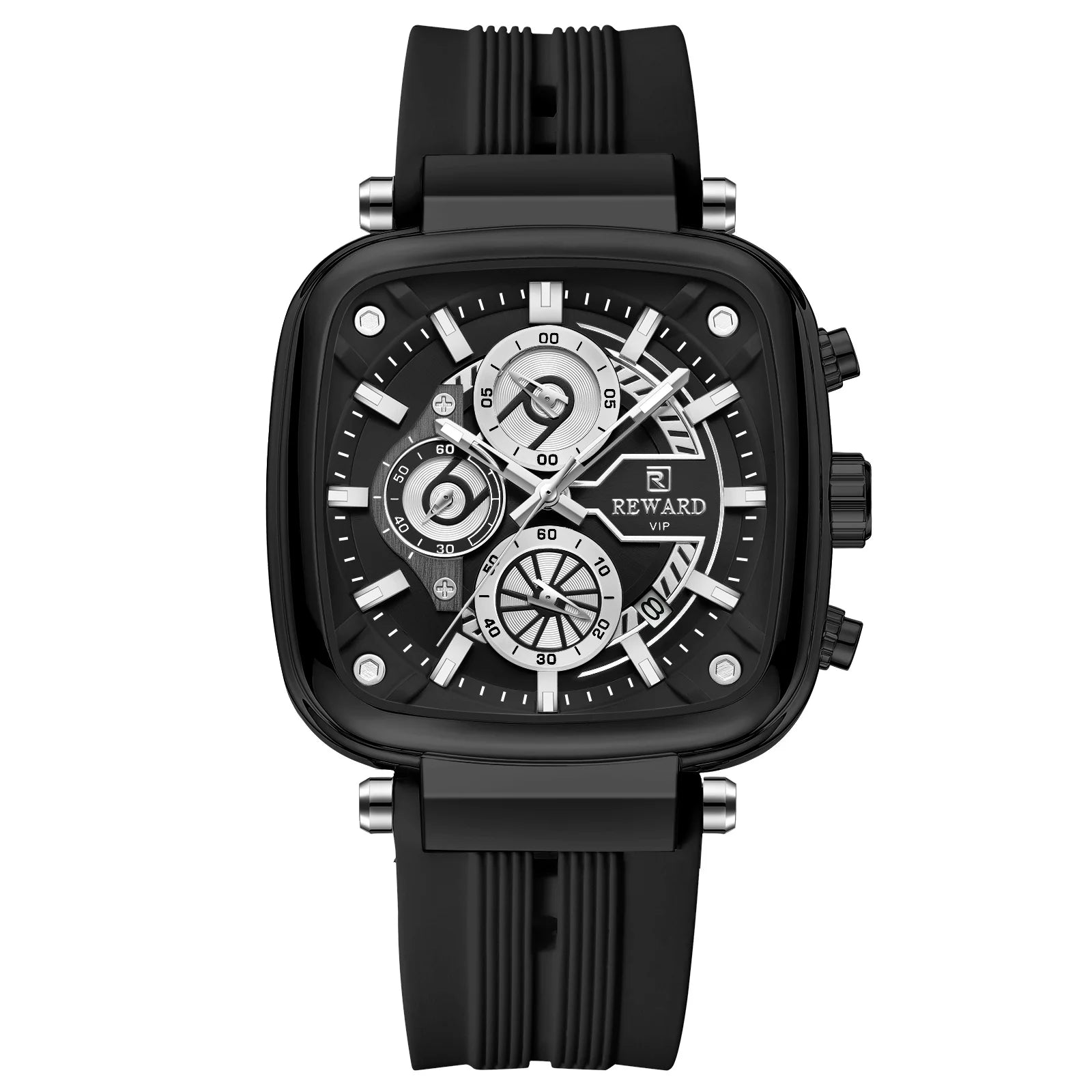 REWARD Relógio Masculino Quartzo RD831509M - Estilo Esportivo e Funcionalidade 44mm