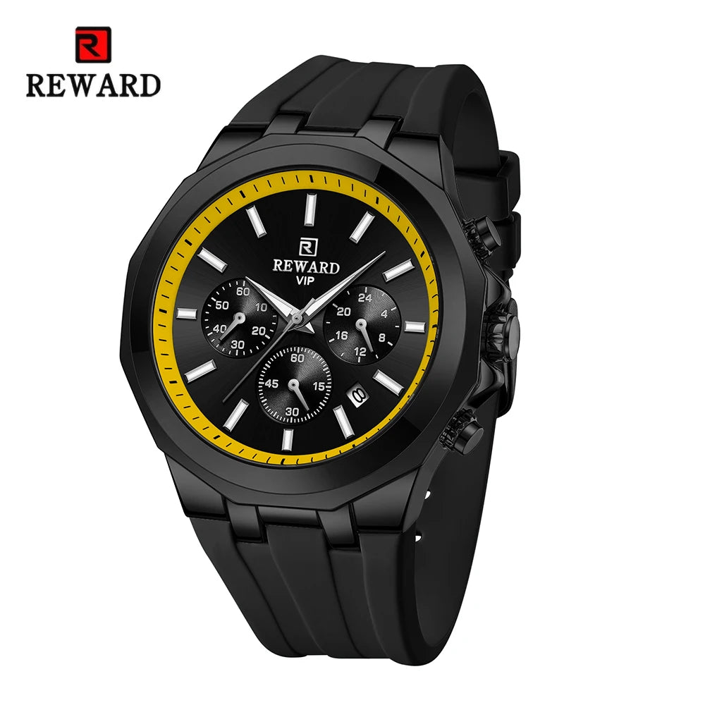 REWARD Relógio Masculino Quartzo RD83966M - Estilo Casual e Conforto 35mm
