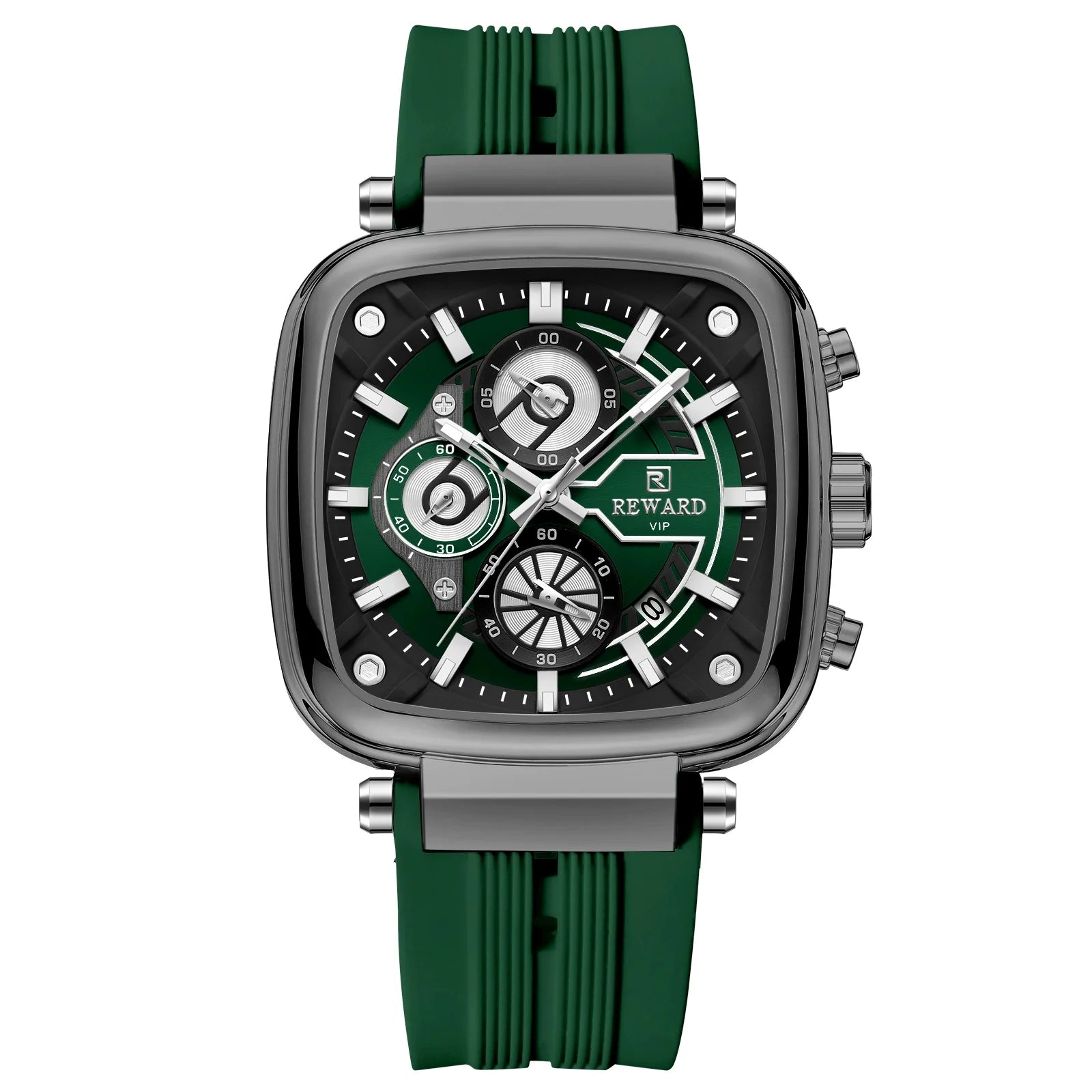 REWARD Relógio Masculino Quartzo RD831509M - Estilo Esportivo e Funcionalidade 44mm