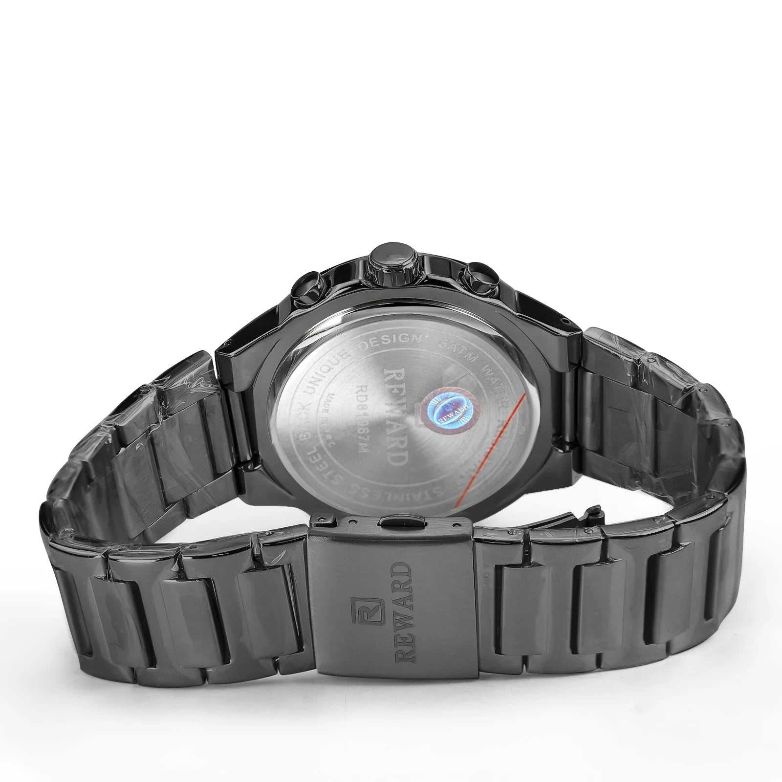 REWARD Relógio Masculino Quartzo RD81967M - Estilo Casual e Funcionalidade 34mm