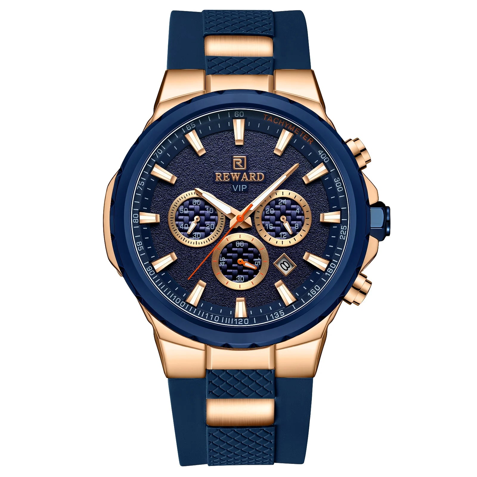 REWARD Relógio Masculino Quartzo RD832051M - Estilo Esportivo e Funcionalidade 45-49mm