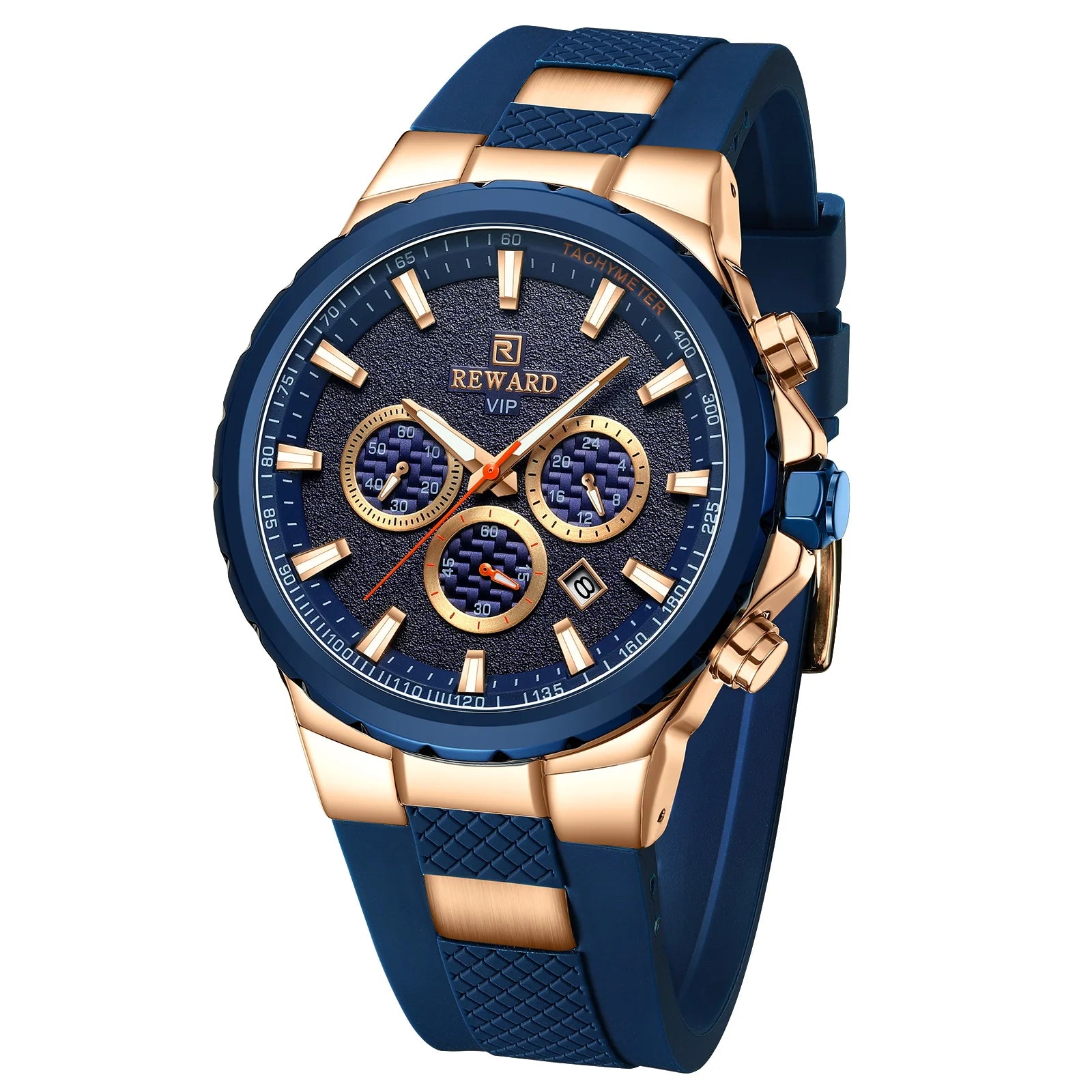 REWARD Relógio Masculino Quartzo RD832051M - Estilo Esportivo e Funcionalidade 45-49mm