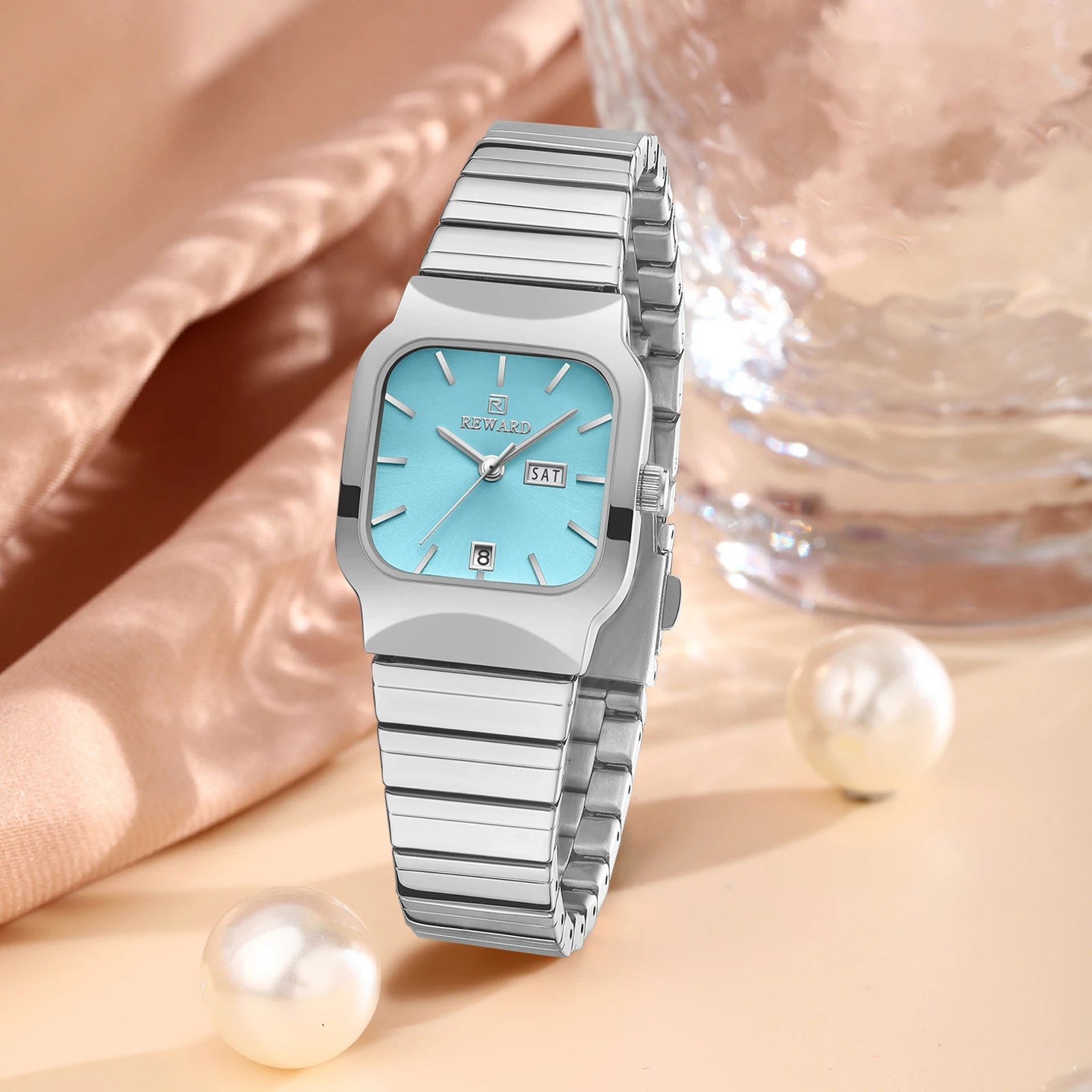 REWARD Relógio Feminino Quartzo RD611264L - Estilo Casual e Sofisticação 30.5mm
