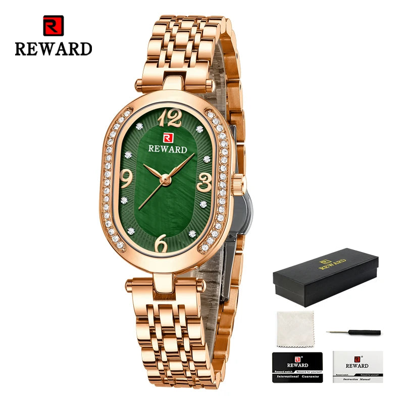 REWARD Relógio Feminino Quartzo RD21058L - Luxo e Sofisticação 24mm