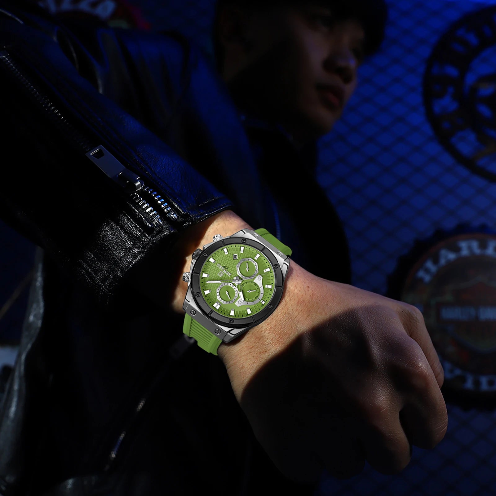 REWARD Relógio Masculino Quartzo RD83969M - Estilo Casual e Conforto 35mm