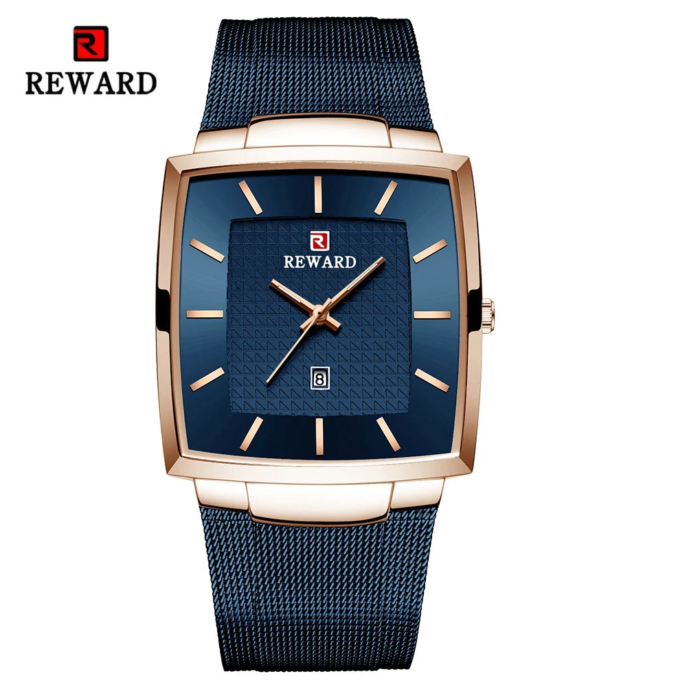 REWARD Relógio Masculino Quartzo RD62009M - Luxo e Sofisticação 48mm
