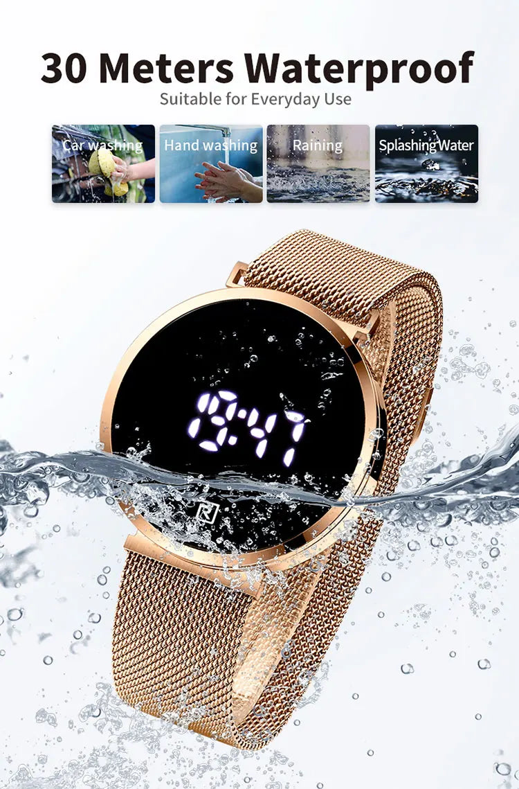 REWARD Relógio Digital Masculino RD52002M - Estilo e Tecnologia 42mm