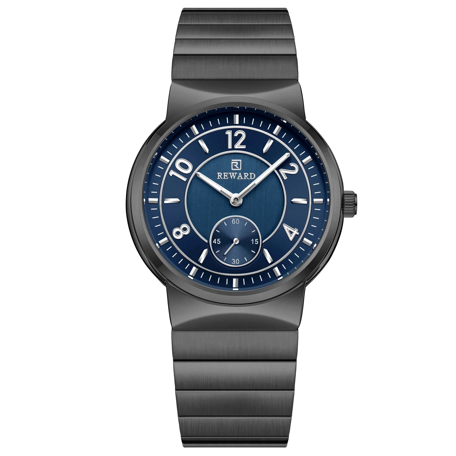 REWARD Relógio Masculino Quartzo RD611514M - Aço Inoxidável Elegante 41mm