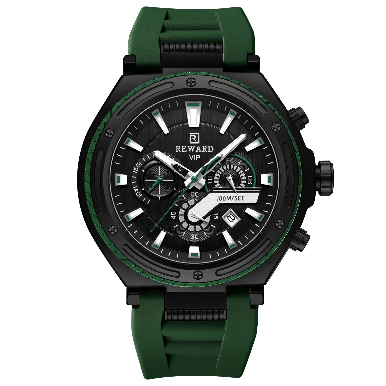 REWARD Relógio Masculino Quartzo RD831508M - Estilo Esportivo com Caixa Ultra Grande 50mm