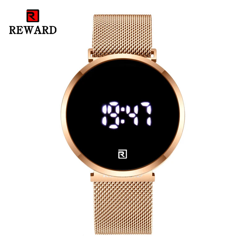 REWARD Relógio Digital Masculino RD52002M - Estilo e Tecnologia 42mm