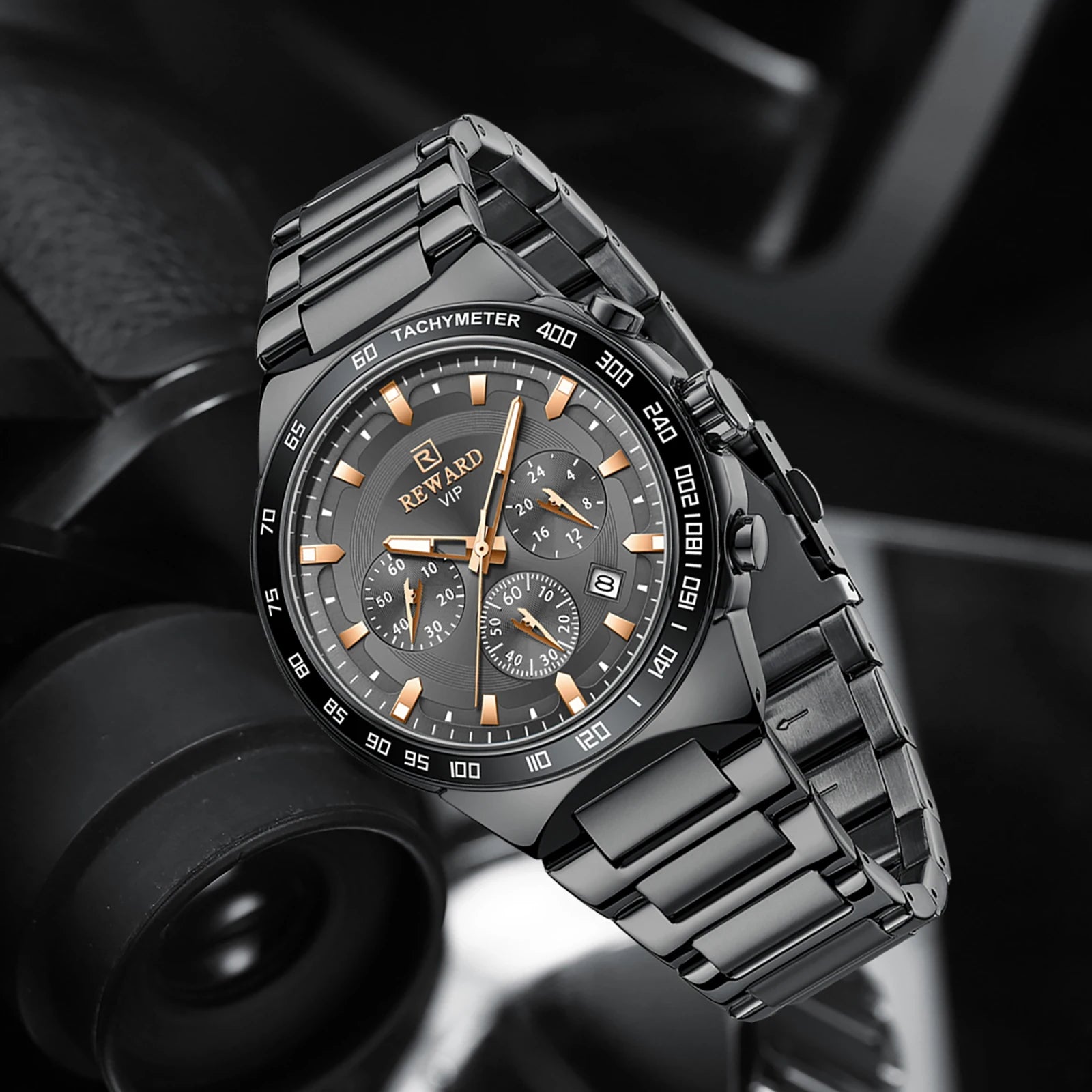 REWARD Relógio Masculino Quartzo RD81967M - Estilo Casual e Funcionalidade 34mm
