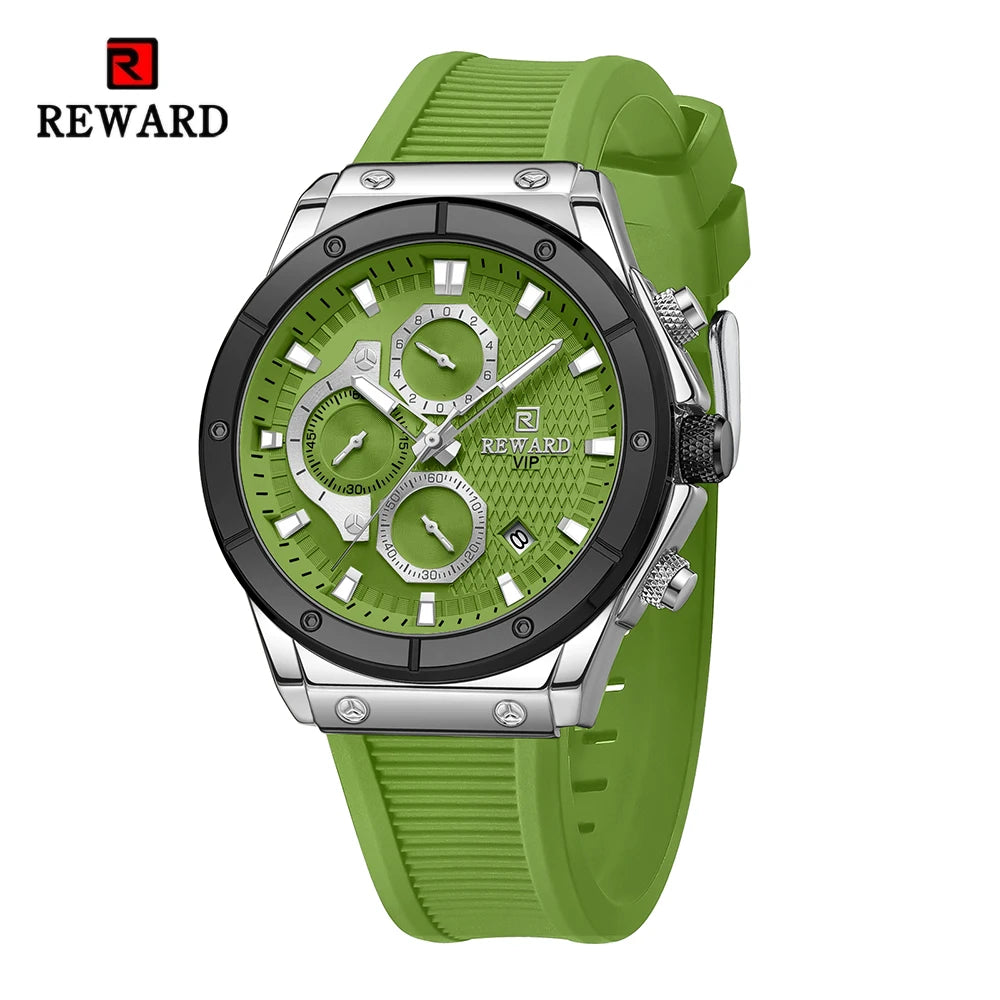 REWARD Relógio Masculino Quartzo RD83969M - Estilo Casual e Conforto 35mm