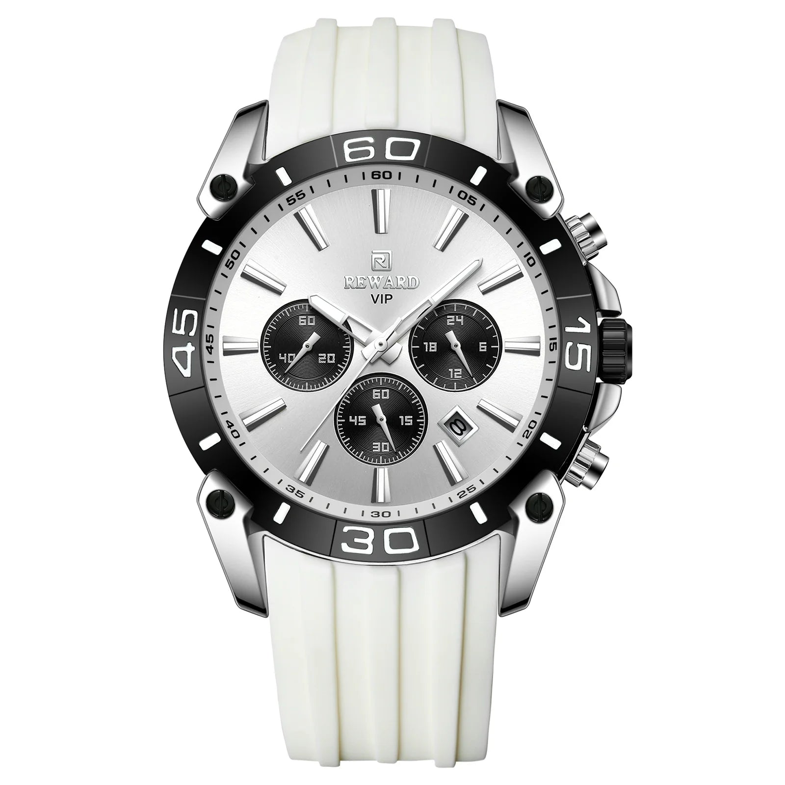 REWARD Relógio Masculino Quartzo RD831105M - Estilo Moderno e Funcionalidade 45mm
