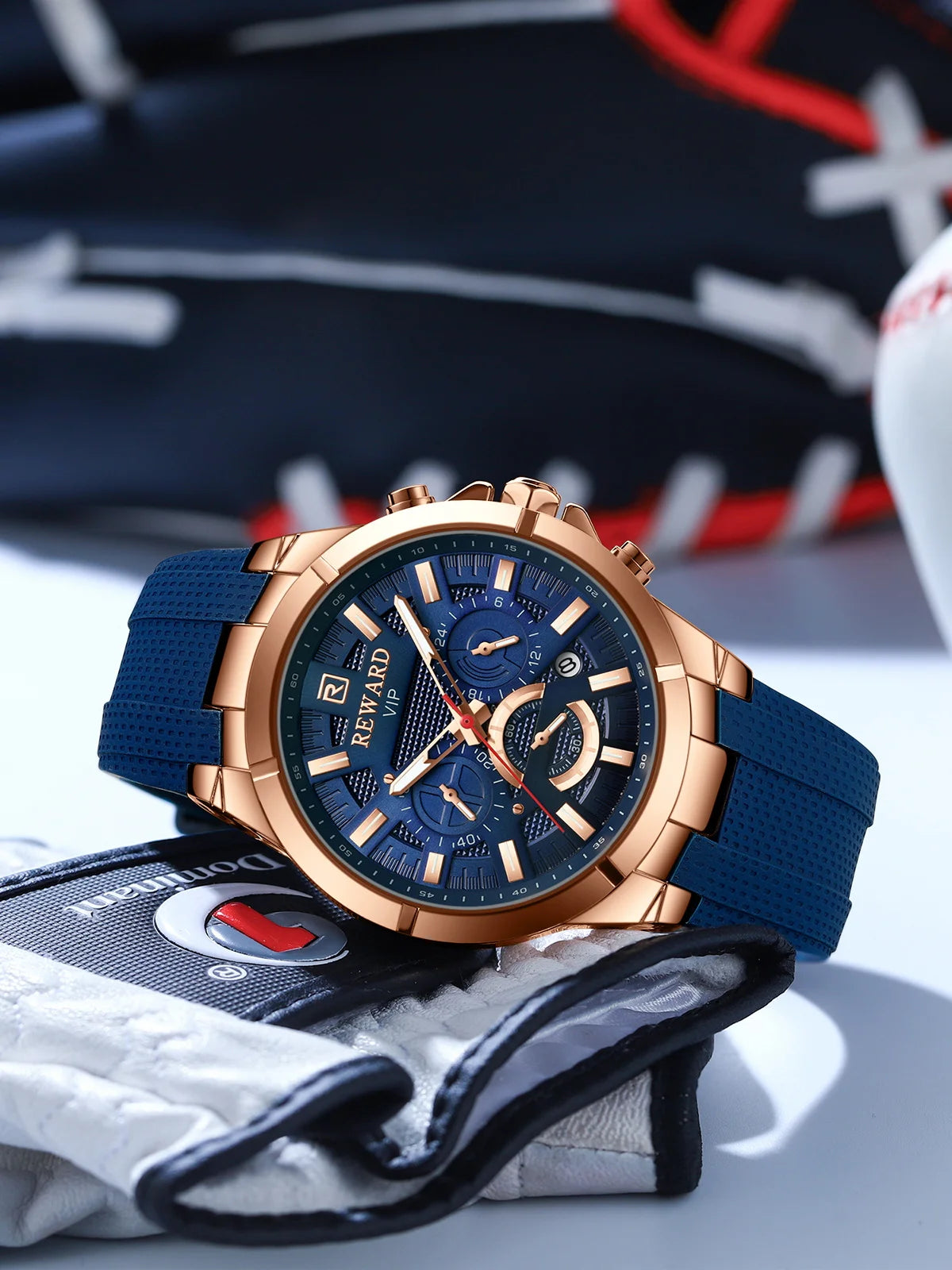 REWARD Relógio Masculino Quartzo RD831512M - Estilo Esportivo e Funcionalidade 45-49mm