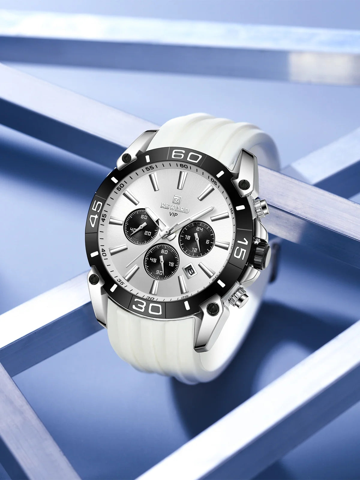 REWARD Relógio Masculino Quartzo RD831105M - Estilo Moderno e Funcionalidade 45mm