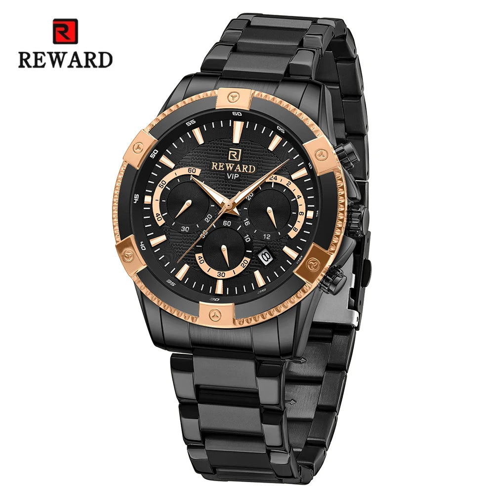 REWARD Relógio Masculino Quartzo RD81968M - Sofisticação e Funcionalidade 42mm