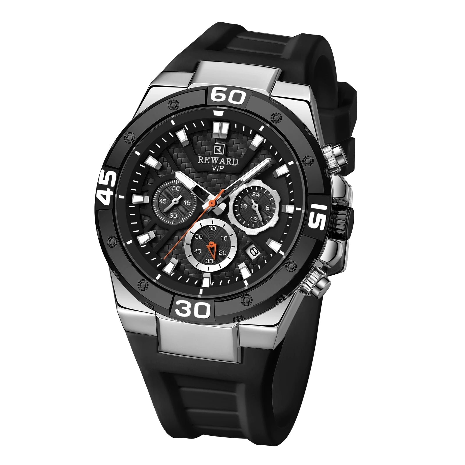 REWARD Relógio Masculino Quartzo RD83965M - Estilo Casual e Funcionalidade 34.5mm