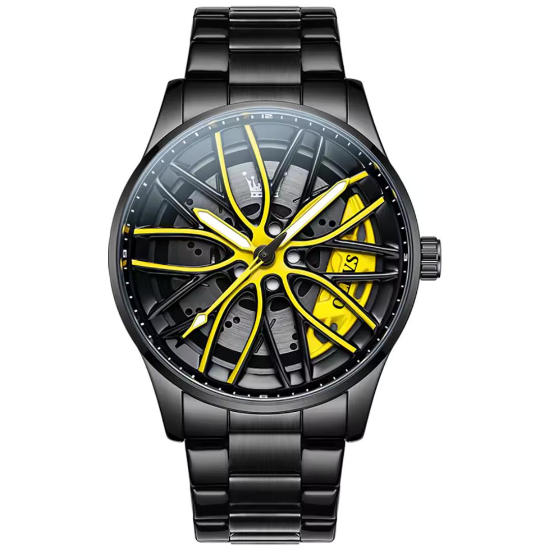 OLEVS Relógio Masculino Original Quartzo à Prova D'água - Aço Inoxidável 9937 42mm