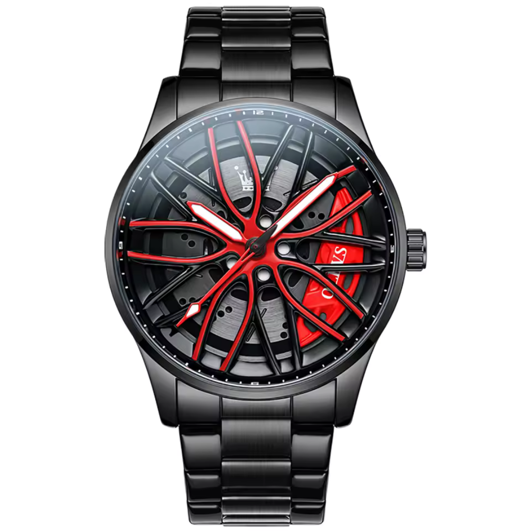 OLEVS Relógio Masculino Original Quartzo à Prova D'água - Aço Inoxidável 9937 42mm