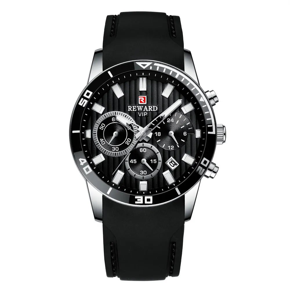 REWARD Relógio Masculino Quartzo RD83005M - Estilo Esportivo e Funcionalidade 44mm