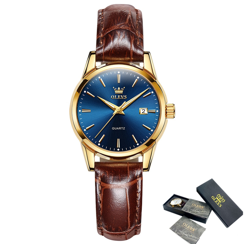 OLEVS Relógio Feminino Original Clássico Quartzo 6898 - Elegância e Versatilidade