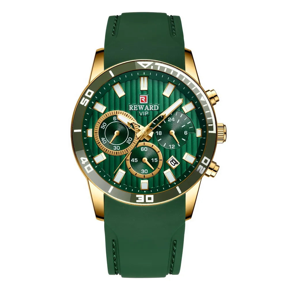 REWARD Relógio Masculino Quartzo RD83005M - Estilo Esportivo e Funcionalidade 44mm