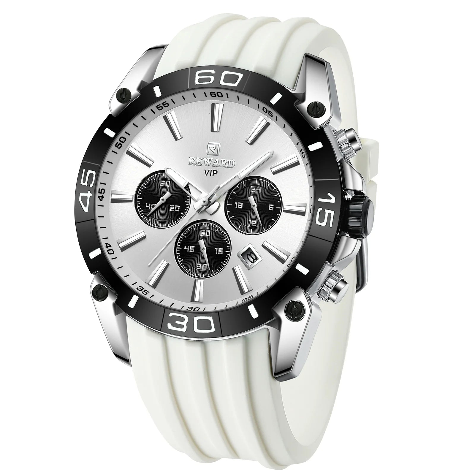 REWARD Relógio Masculino Quartzo RD831105M - Estilo Moderno e Funcionalidade 45mm