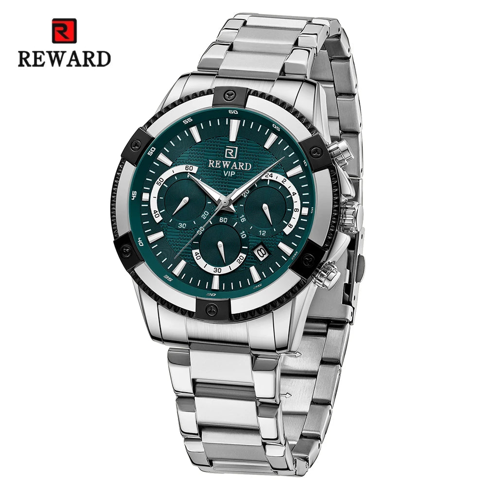 REWARD Relógio Masculino Quartzo RD81968M - Sofisticação e Funcionalidade 42mm