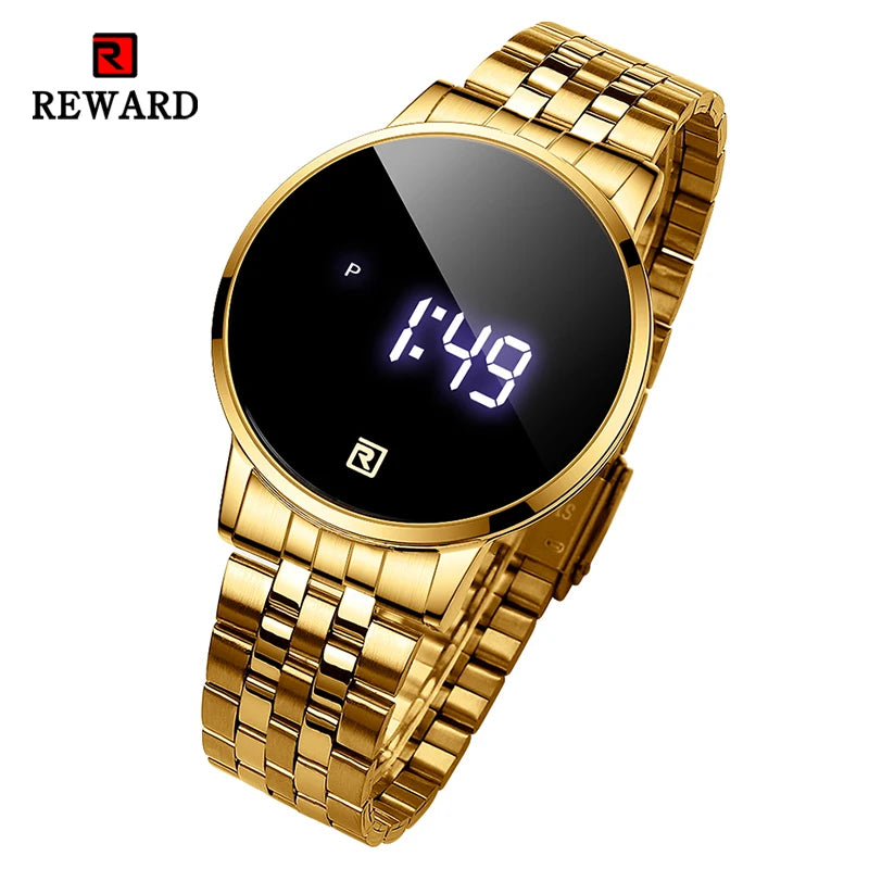 REWARD Relógio Digital Masculino RD51001M - Estilo Moderno e Funcionalidade 42mm
