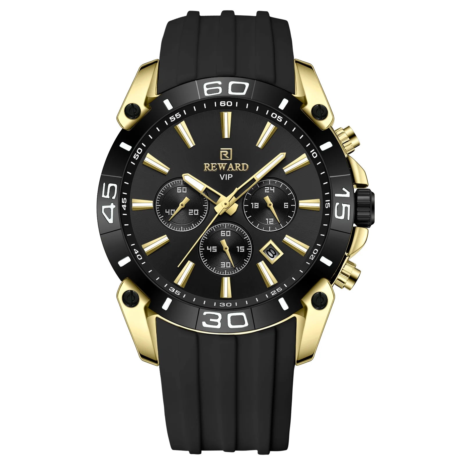REWARD Relógio Masculino Quartzo RD831105M - Estilo Moderno e Funcionalidade 45mm