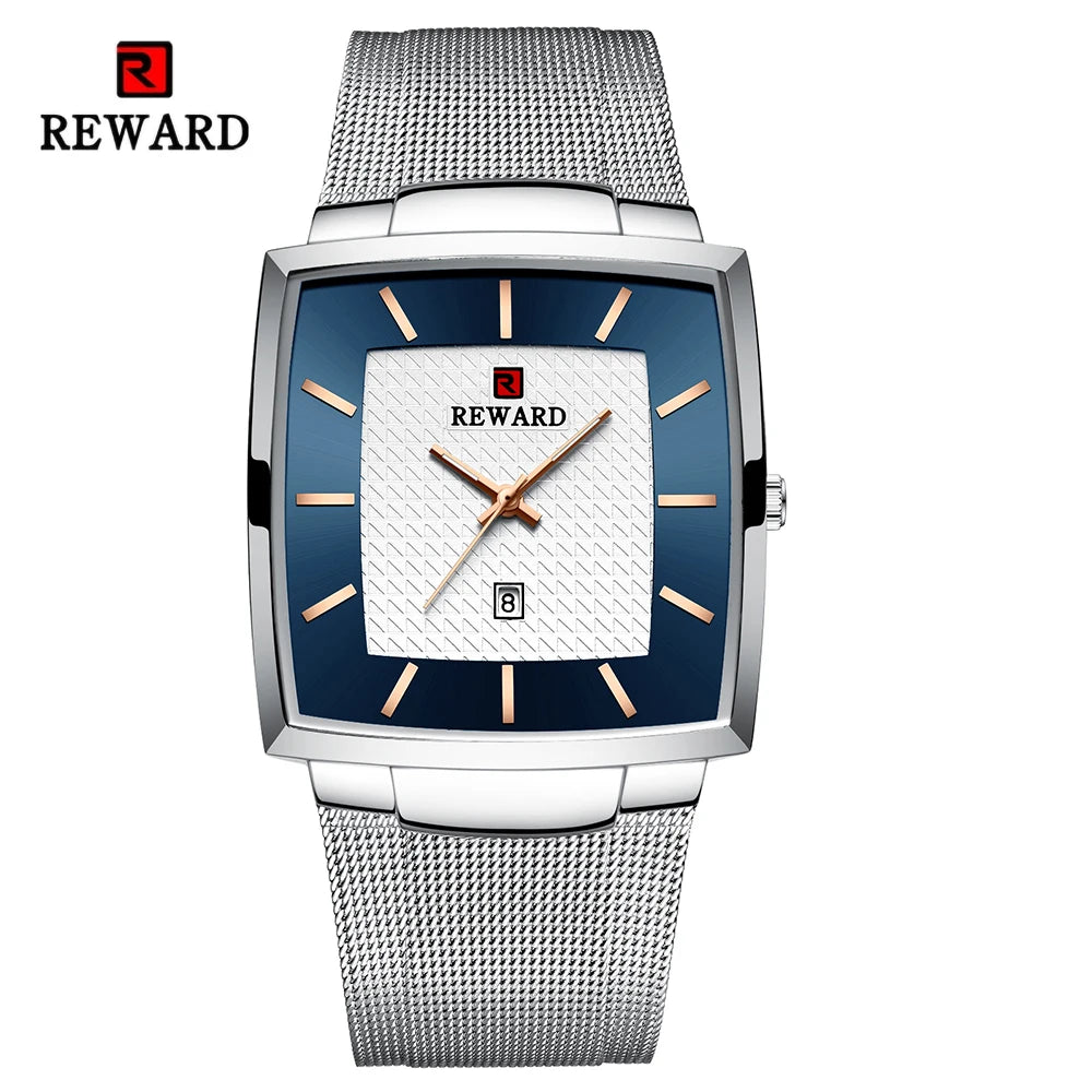 REWARD Relógio Masculino Quartzo RD62009M - Luxo e Sofisticação 48mm