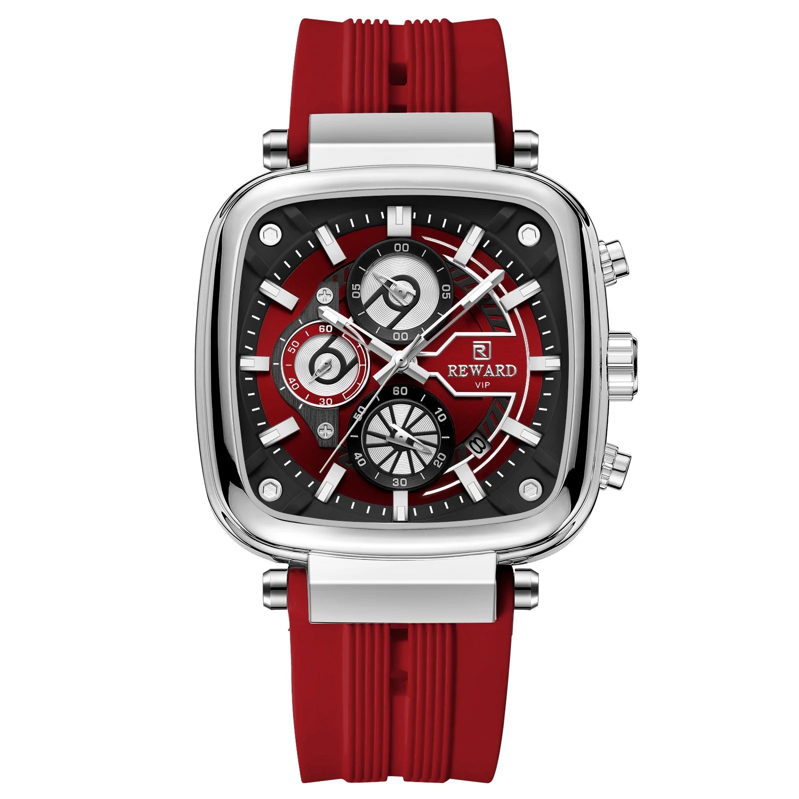 REWARD Relógio Masculino Quartzo RD831509M - Estilo Esportivo e Funcionalidade 44mm