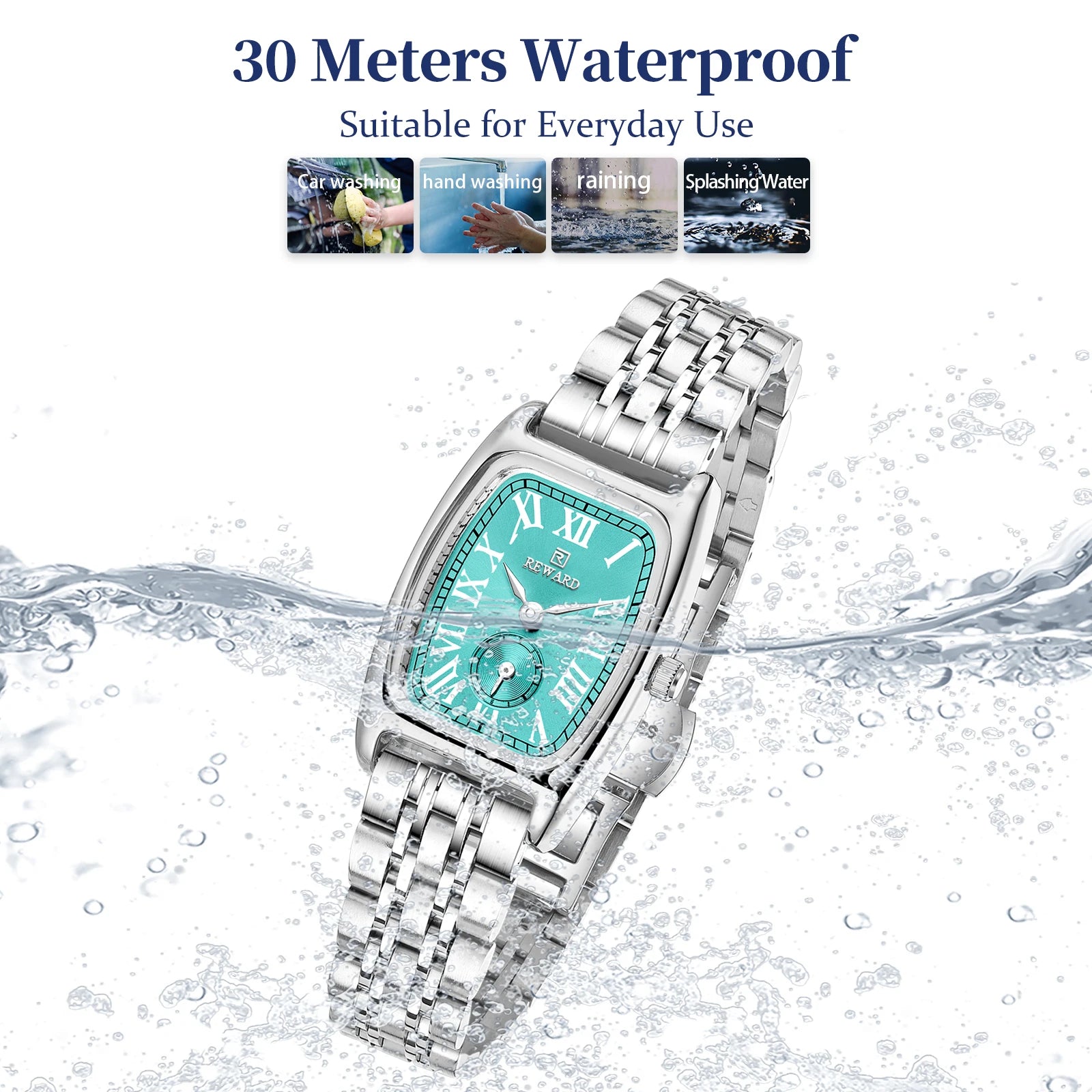 REWARD Relógio Feminino Quartzo RD211510L - Elegância Vintage 23mm