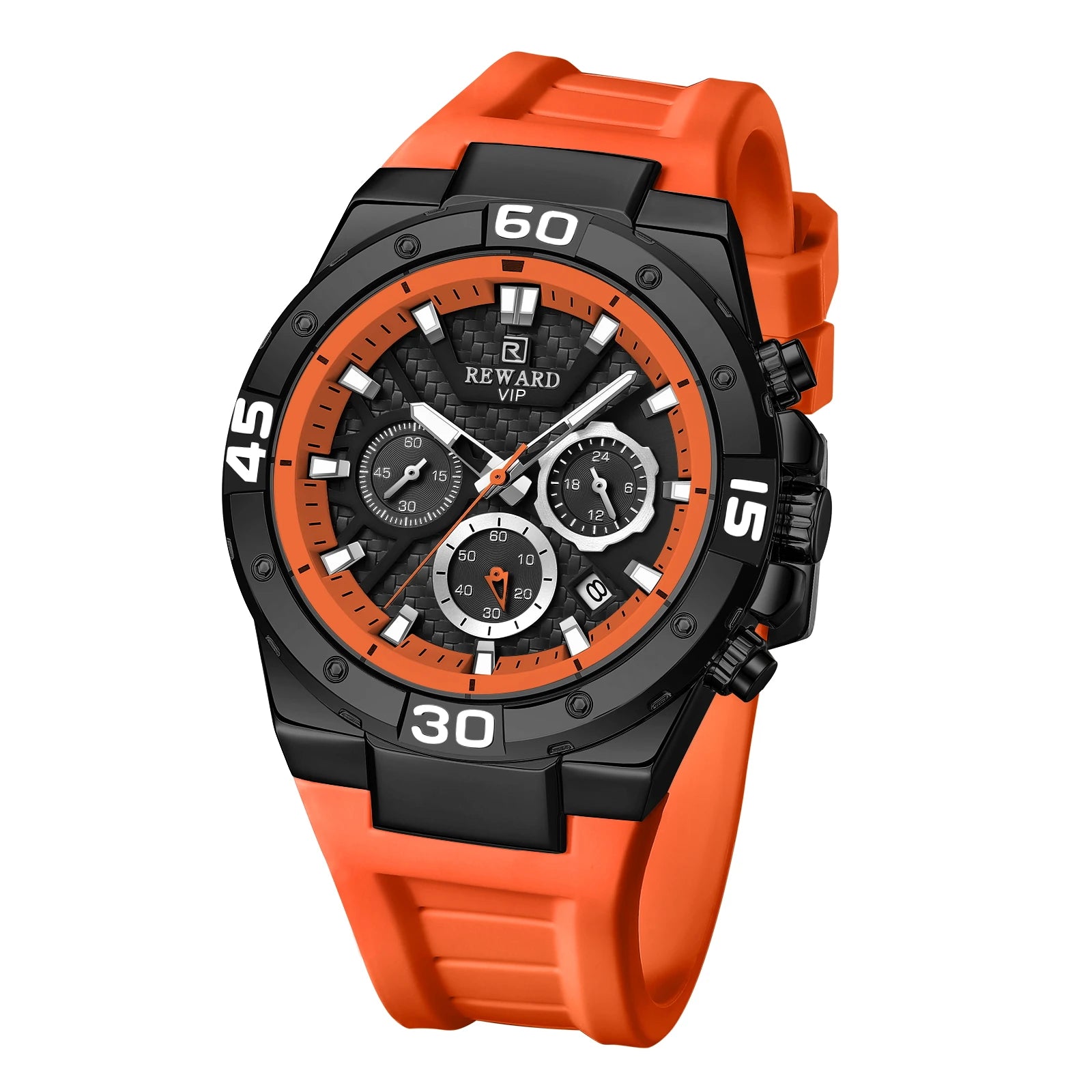 REWARD Relógio Masculino Quartzo RD83965M - Estilo Casual e Funcionalidade 34.5mm