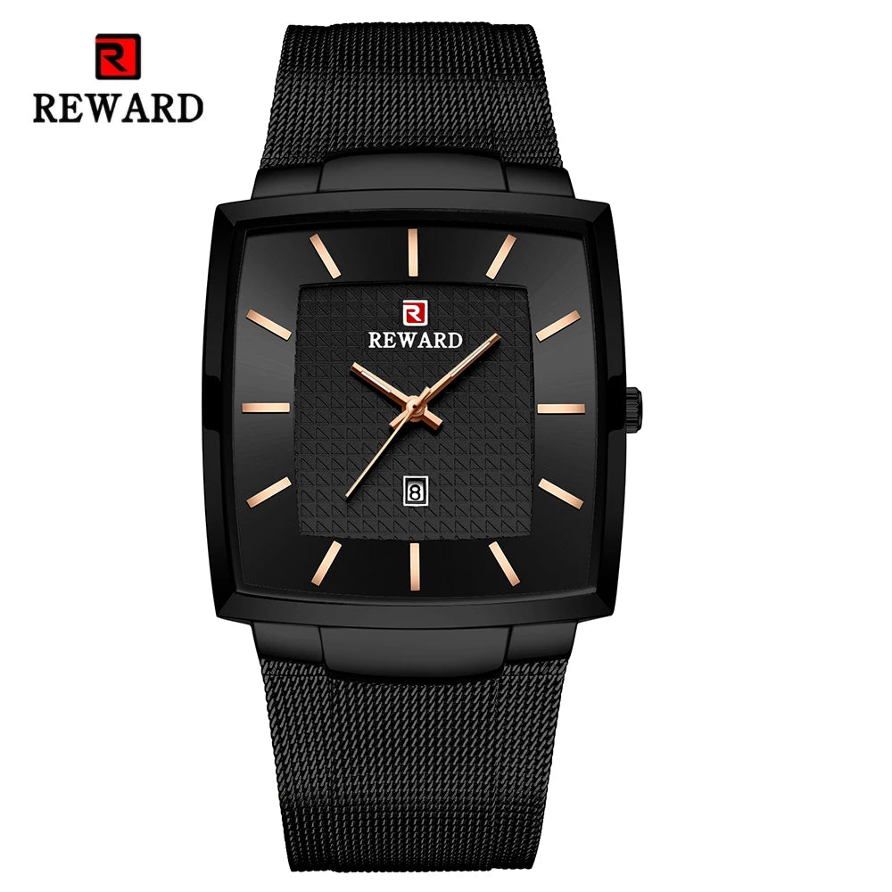 REWARD Relógio Masculino Quartzo RD62009M - Luxo e Sofisticação 48mm