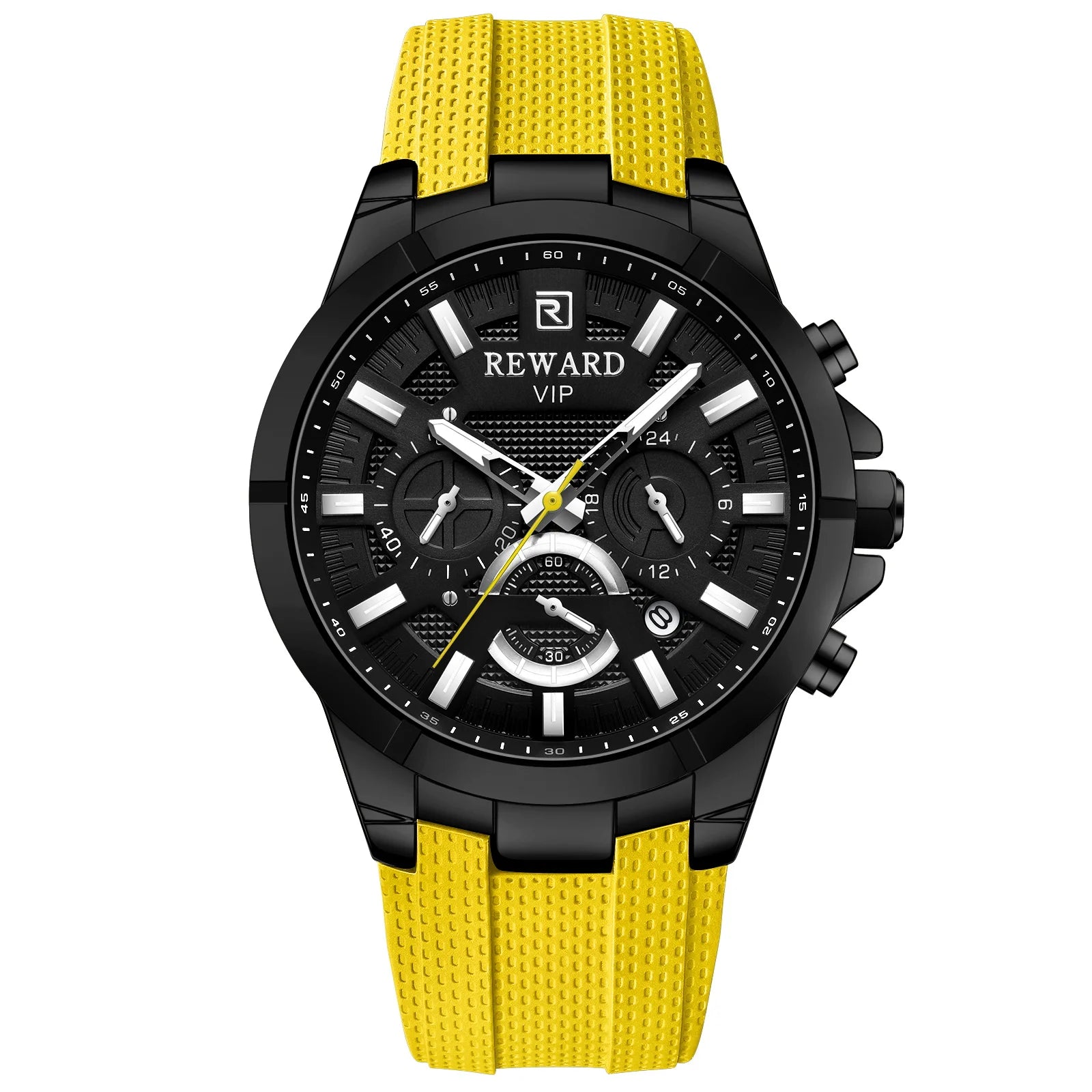 REWARD Relógio Masculino Quartzo RD831512M - Estilo Esportivo e Funcionalidade 45-49mm
