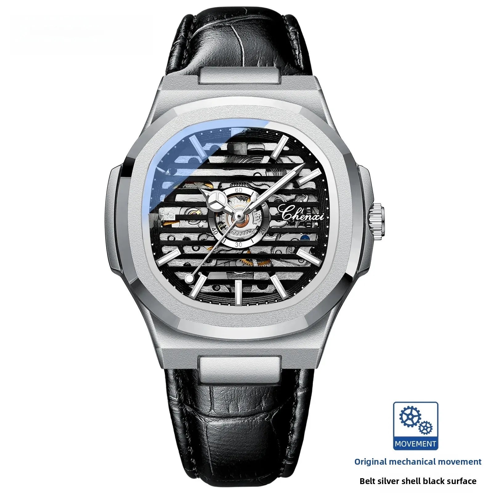 Relógio Mecânico Masculino Morning Star 8822 - 40mm