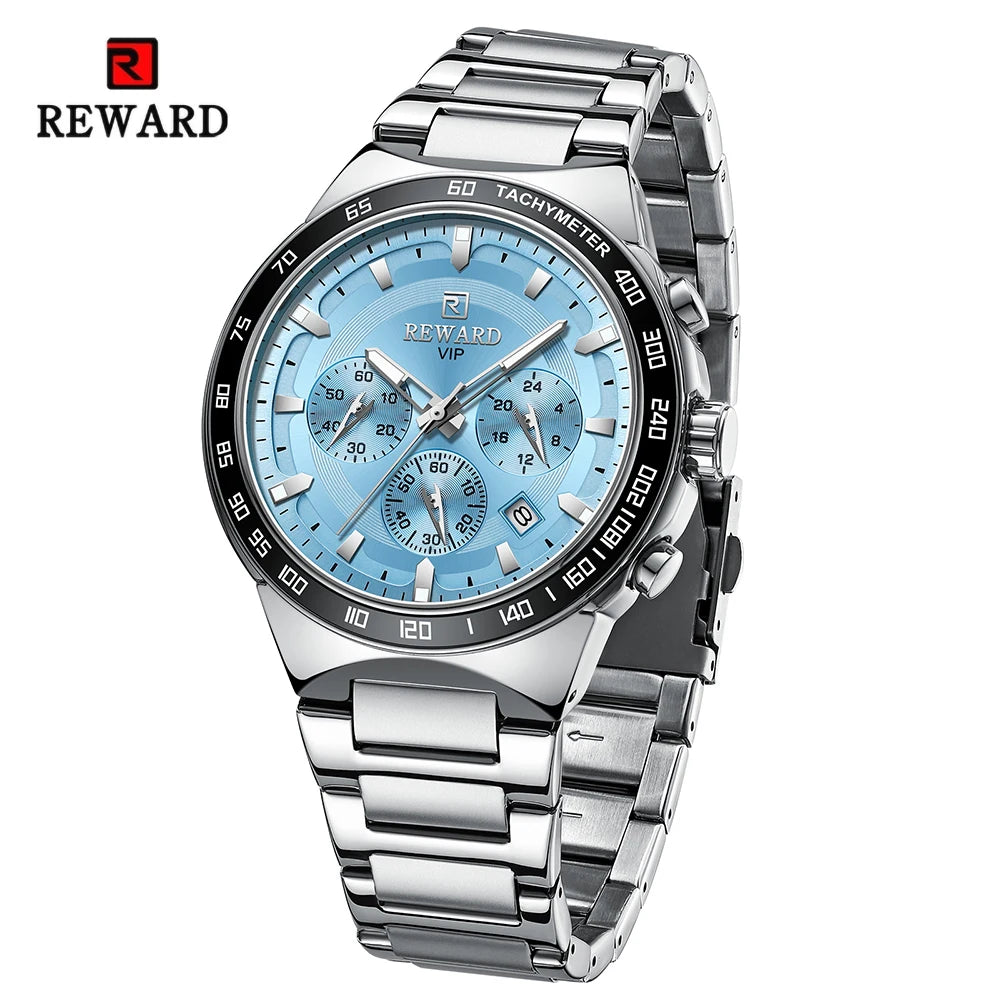 REWARD Relógio Masculino Quartzo RD81967M - Estilo Casual e Funcionalidade 34mm